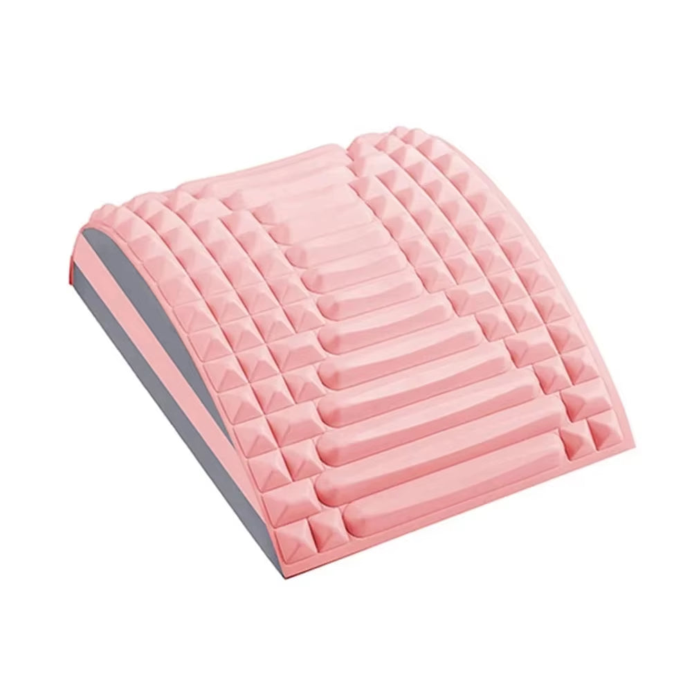 Back Neck Massager Stretcher for Herniated Disc Pain Relief Relax Posture Corrector Tool Lumbar Cervical Traction Massage Pillow