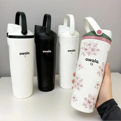 NEW Owala “Azalea 13” Masters Golf Freesip 30Oz Theme Golf Water, Leakproof, Insulated Stainless Steel Tumbler for Outdoor Adventures & Daily Hydration - Drinkware - Flasks,Sports Water Bottle, Outdoor Sports Accessories