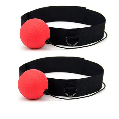 Boxing Training Ball Kid Box Ball Single Game with Headband Parent-Child Interaction Boxing Reflex Ball for Reaction Punching