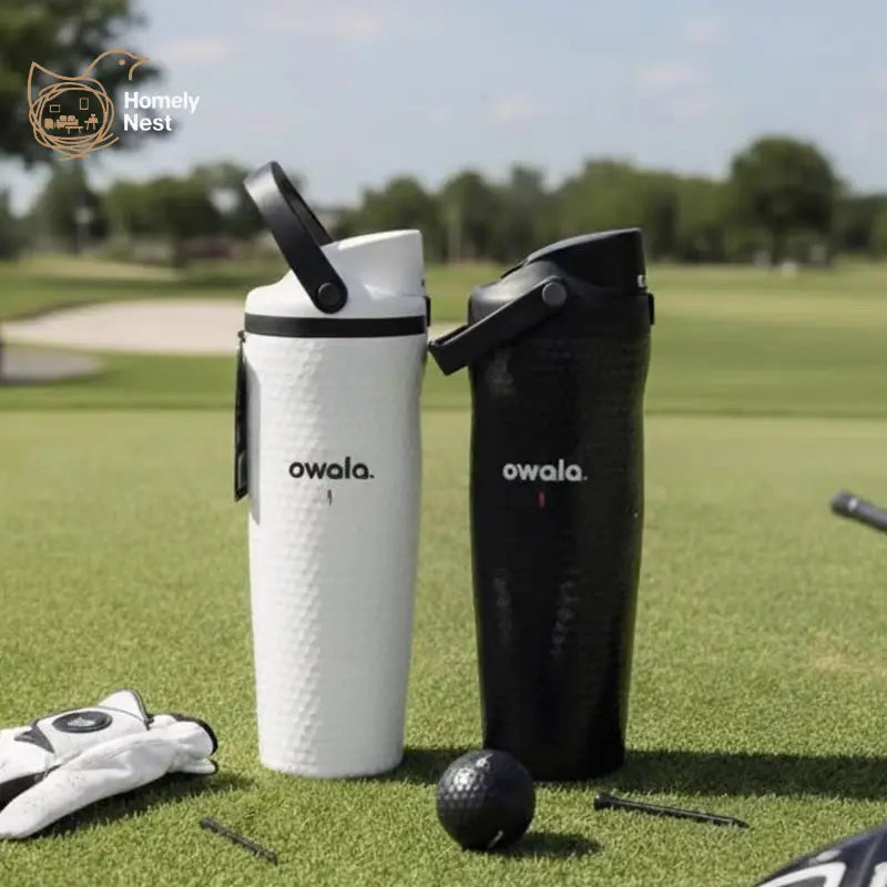 NEW Owala “Azalea 13” Masters Golf Freesip 30Oz Theme Golf Water, Leakproof, Insulated Stainless Steel Tumbler for Outdoor Adventures & Daily Hydration - Drinkware - Flasks,Sports Water Bottle, Outdoor Sports Accessories