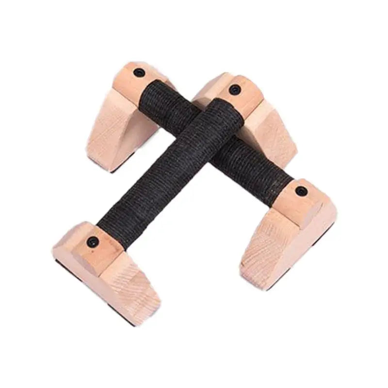 20Cm Wooden Parallettes Push up Bars, 2 PCS Wood Calisthenics Bars with Non-Slip Base, Pushup Handles for Floor Home Fitness, Workout Equipment for Men and Women Strength Training