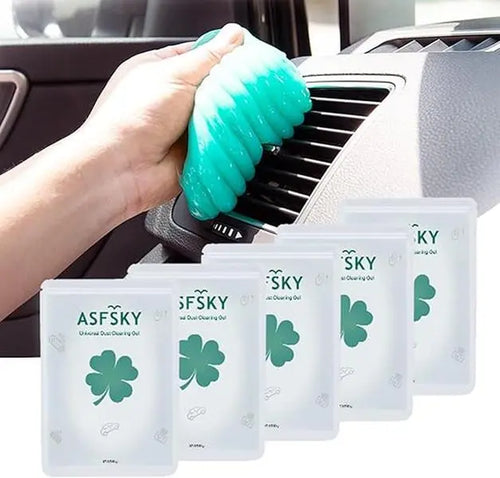 Car Cleaning Gel for Car Detailing Car Cleaning Gel Putty Reusable Keyboard Cleaner Gel