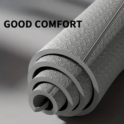 Foldable Yoga Mat, Exercise Mat, Bounce Shock Absorption, Easy Clean, Comfortable Non-Slip, Dual-Sided Design, Size 61Cmx183Cm, Portable Storage #GLOBAL PICKS