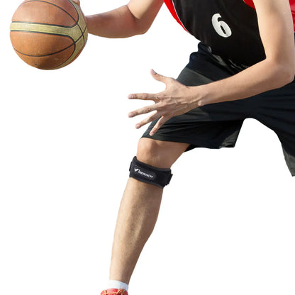 MERACH Adjustable Patellar Brace, Patella Belt, Sports Knee Sleeve - Pain Relief, Tendon Stabilization for Jumper'S Knee, Tendinitis - Multi-Sport Use Ideal for Basketball, Running Summervibes